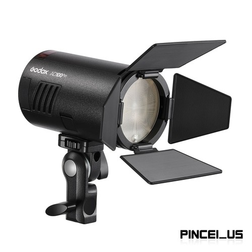 Godox AD100pro Pocket Flash 100Ws TTL 2.4G HSS 1/8000s 360 Full Power Flashes - Picture 4 of 12
