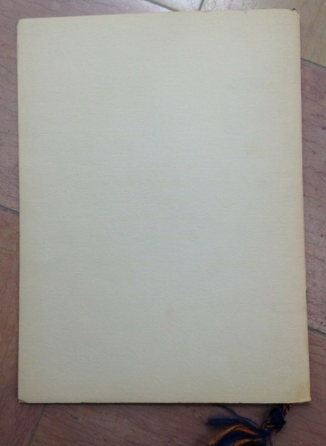1951 MENU -Dinner Given By the City of NEW YORK in Honour of VINCENT AURIOL - Picture 10 of 10