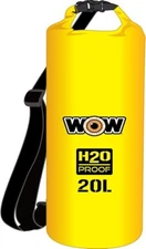 WOW Sports Wow Watersports 18-5130Y H2O Proof Dry Sack, Yellow, 11.5" x 19"