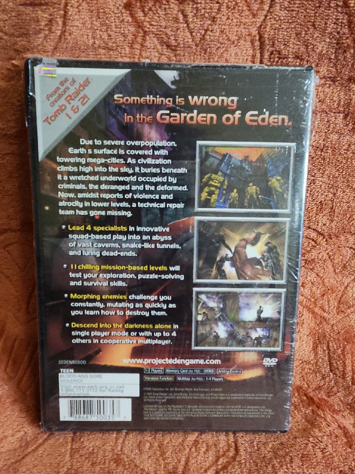 Jeu PS2 Project Eden - Version Française Complète, Très Bon état, éditeur Sony