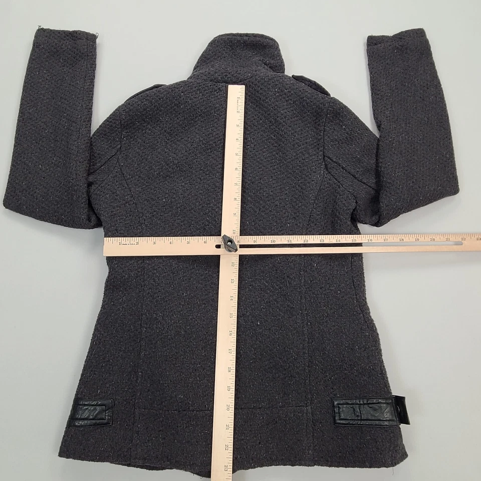 Yoki Sweater Womens Small Gray Heather Full Zip Outdoors Casual Stylish Ladies - Image 3 of 4