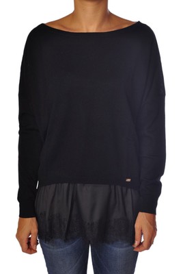 LIU.JO Woman Maglia manica lunga nero 4964