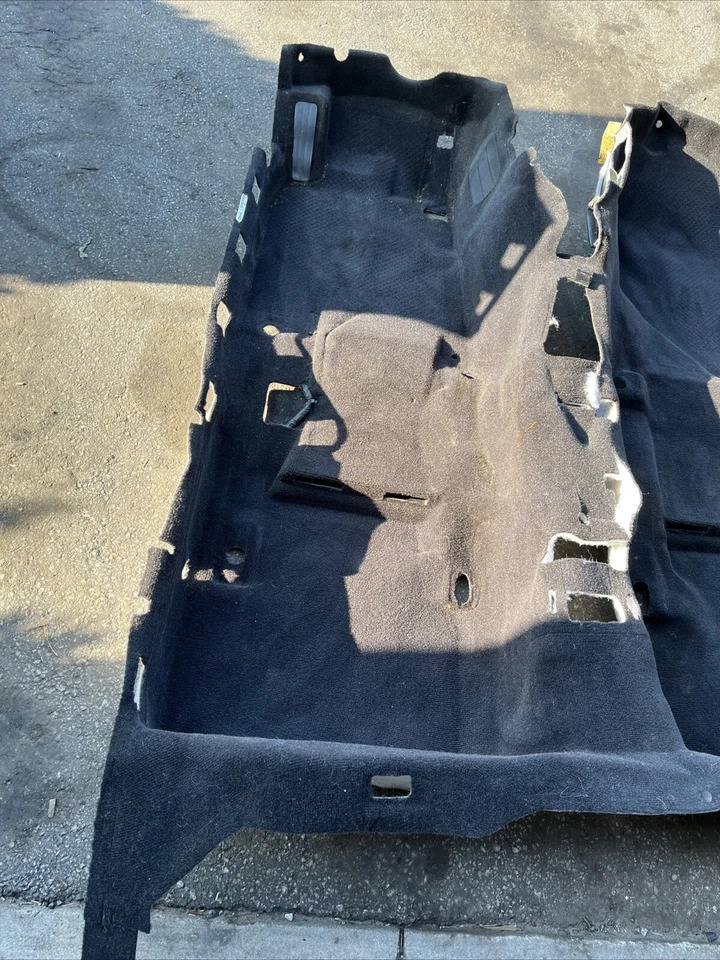 Infiniti G37 2008 a 2013 cupé interior original alfombra interior principal negra Foto 3 de 4