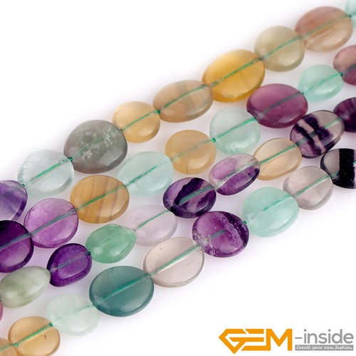 Natural Gemstones 9x12mm Freeform Nugget Loose Beads For Jewelry Making 15" AU - Picture 39 of 123