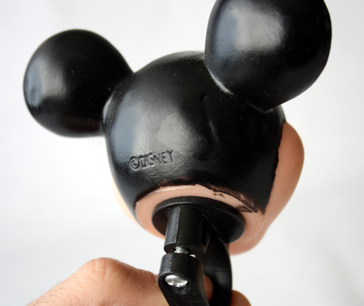 RARE VINTAGE 90'S MICKEY MOUSE BICYCLE AIR SQUEEZE HORN BELL KIDS CYCLE