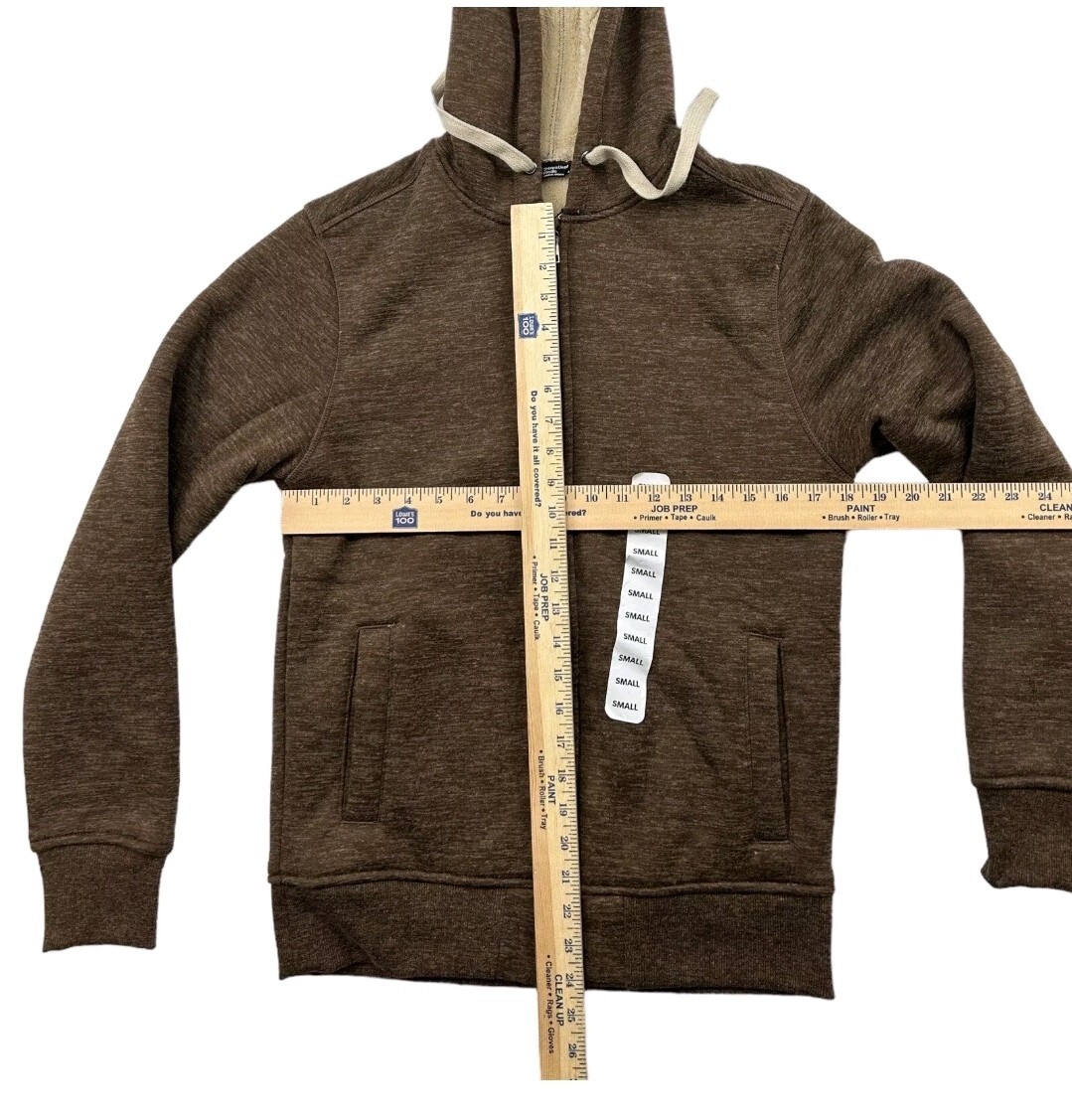 Member's Mark Men's Full-Zip Soft Fleece Sherpa Lined Hoodie