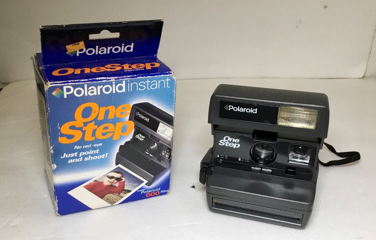 1998 POLAROID ONE STEP CLOSE UP INSTANT 600 FILM CAMERA w/BOX | eBay