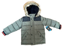 new MEMBER'S MARK toddler COZY PUFFER sz 2T boys girls winter warm jacket green