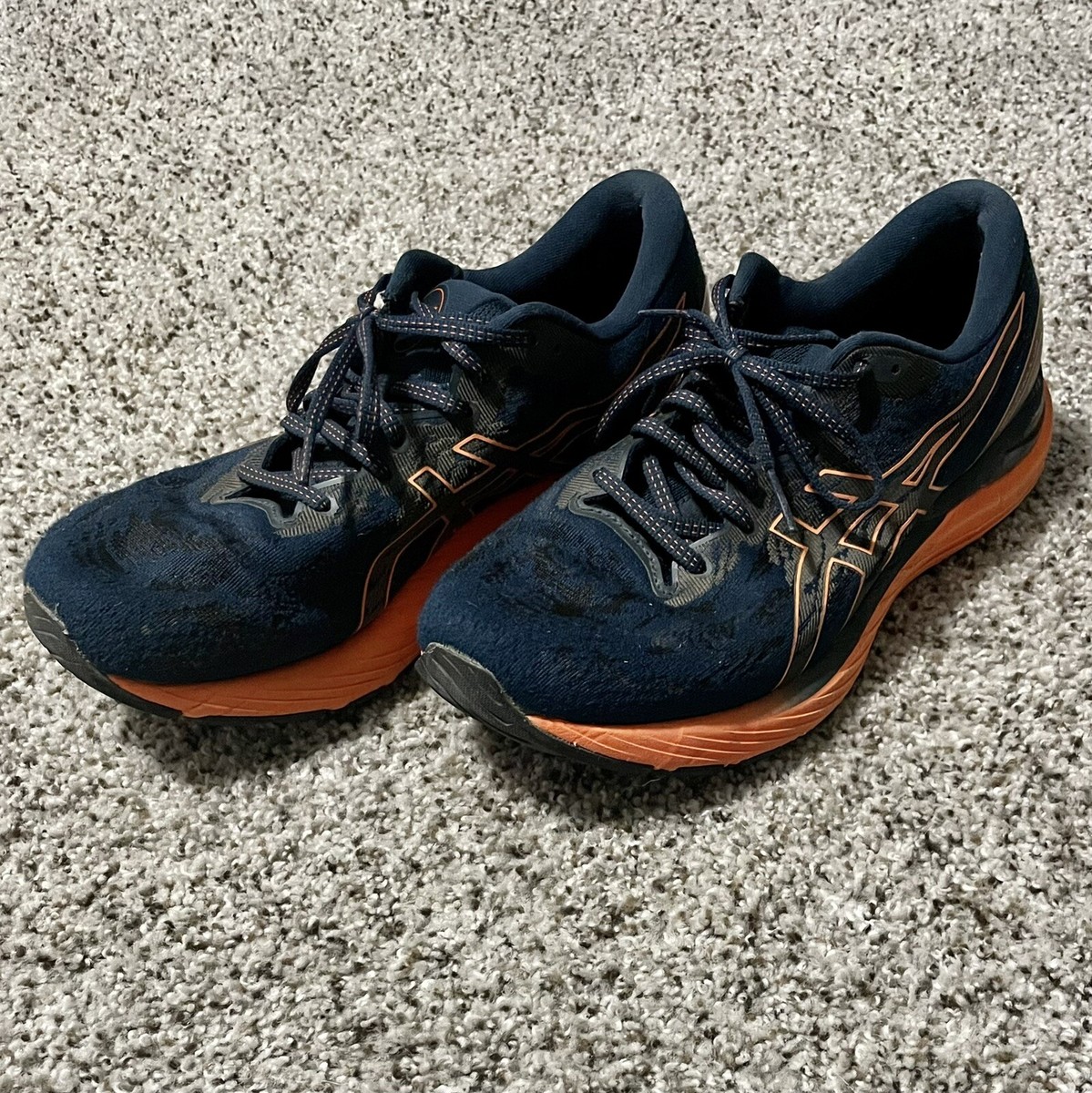 ASICS Gel Cumulus 23 Mens 9 Black Blue Orange Running Athletic Shoes 1011B012 Pga5iSbVjK0yetLDZMtzvWBFJzUC7v  main image 4