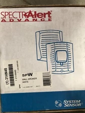 System Sensor - SPW Wall Speaker White