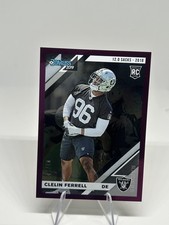 2019 Donruss #254 Clelin Ferrell Season Stat Line #/12