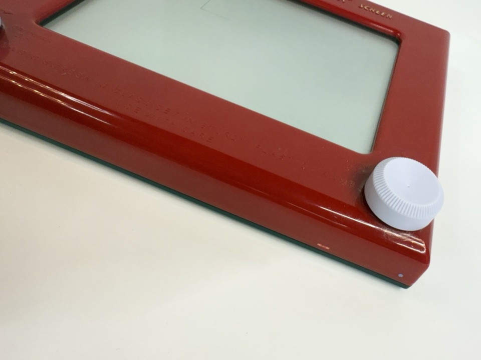 Etch A Sketch - Ohio Art - No. #505 Magic Screen - Red - Vintage ...