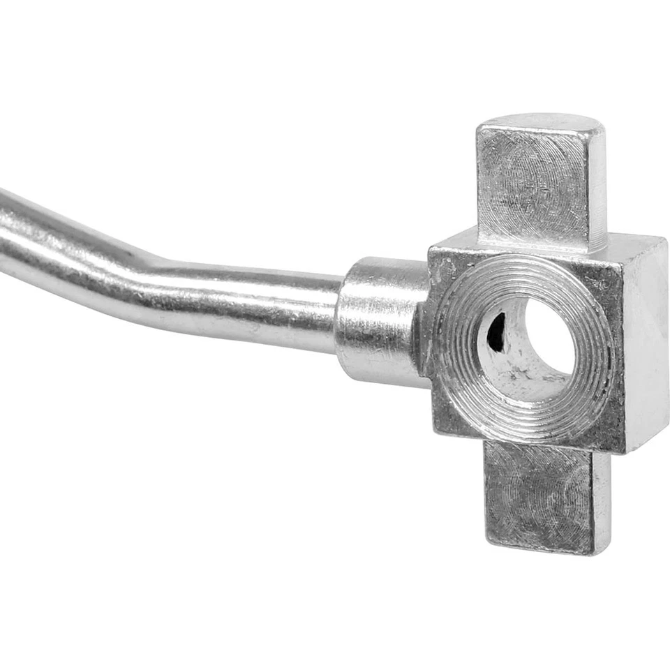 Manguera hidráulica de freno delantera Sunsong 2x para Chevrolet K10 Suburban 5,7 L 1981-1986 Foto 4 de 4