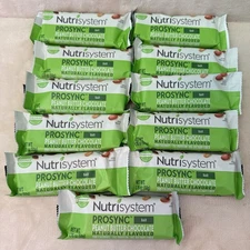 💕11 Nutrisystem Prosync Peanut Butter Chocolate Protein BARS Shake BB June 2026