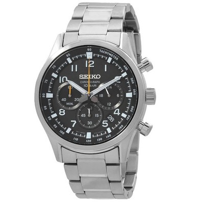 Seiko Men's Black Watch - SSB031P1 for sale online | eBay
