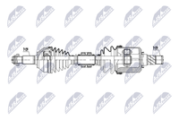 NTY Antriebswelle NPW-NS-224 Passend FüR Nissan Renault