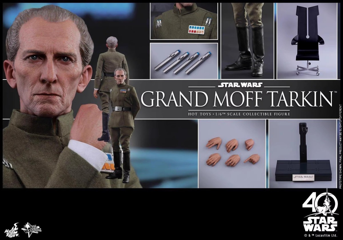 New Hot Toys MMS433 Star Wars A New Hope Grand Moff Tarkin 1/6