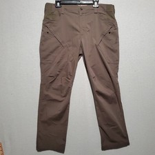 5.11 511 Tactical Pants Mens 38x30 Dark Brown Capital Camp Hike Outdoor Fish Dad