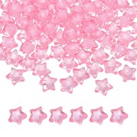 Sternperlen, 11Mm, Pink, 250 St., FüR Diy Schmuck & Dekoration