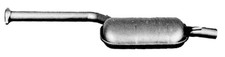 Mittelschalldämpfer IMASAF 48.22.06 für KLASSE W124 MERCEDES 124 Model S124 200