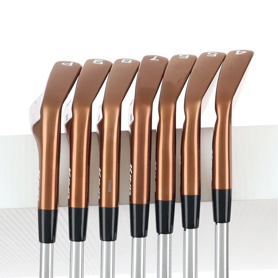 Cobra IronSet Open Box KING RF FORGED MB COPPER Stiff Dynamic Gold 105 S200 7pcs - Image 4 of 4