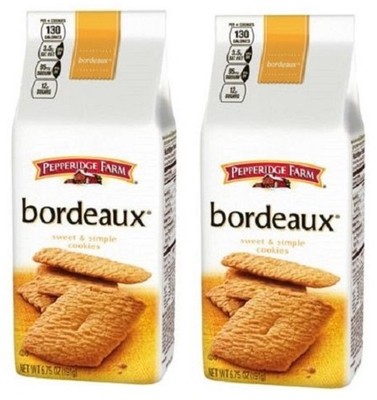 Pepperidge Farm Bordeaux Sweet & Simple Cookies 2 Bag Pack