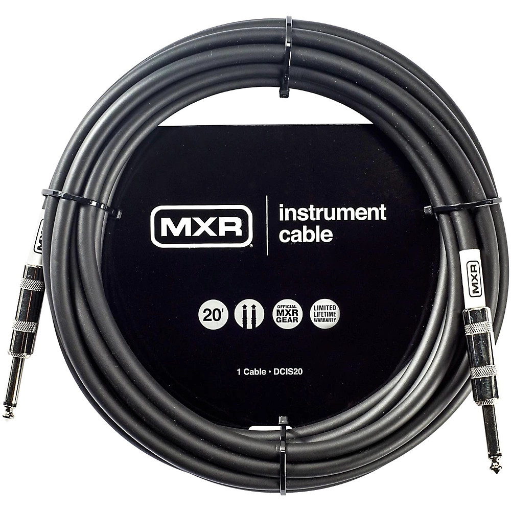 Dunlop MXR Instrument Cable 20 ft Black 4990₽
