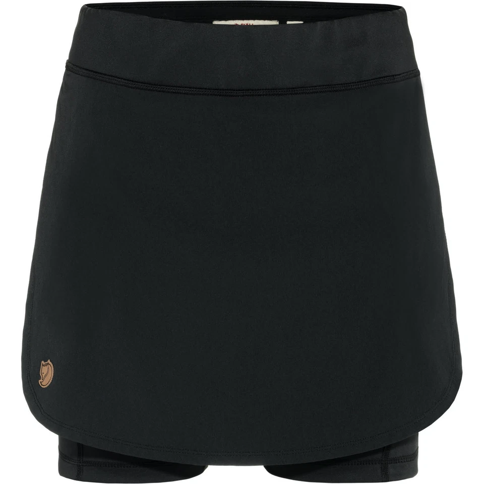 FJÄLLRÄVEN Fjäll Räven Abisko Midsummer Skort Damen Wanderrock Outdoorrock schwarz