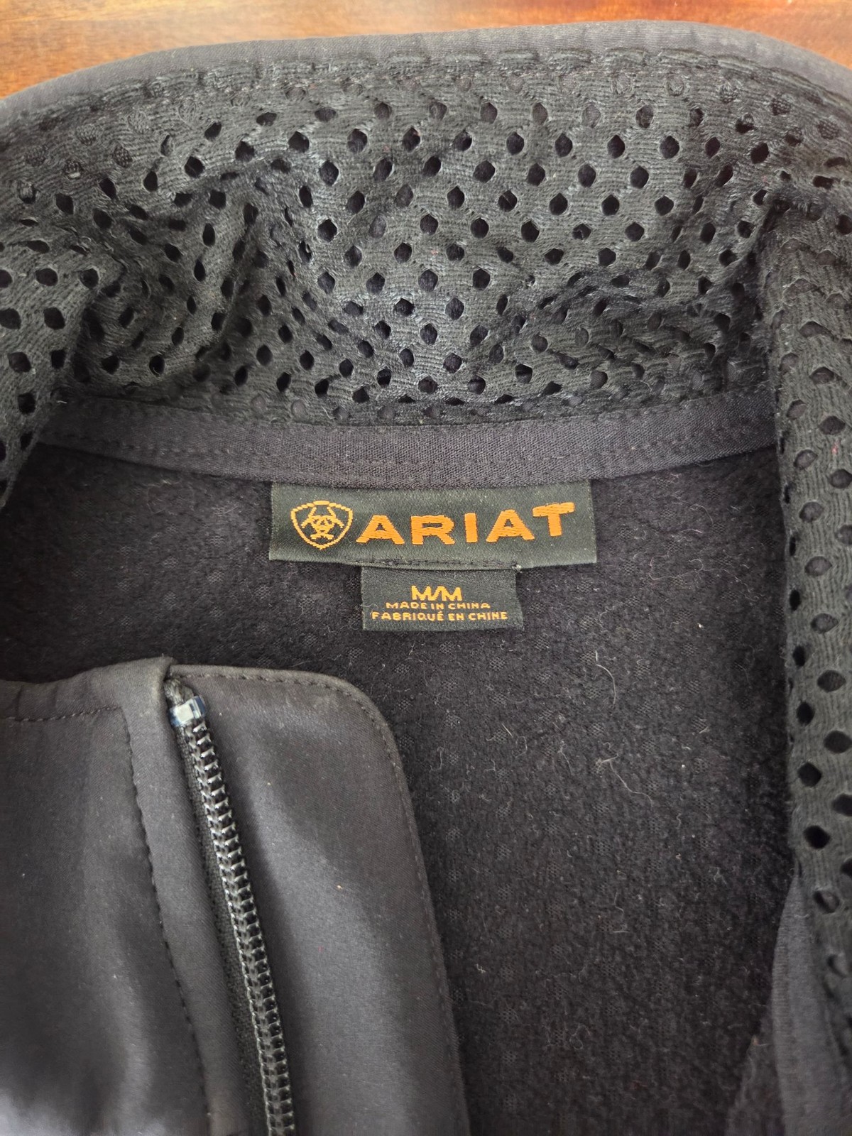 Ariat Jacket Womens M Black Softshell Fleece Line… - image 5