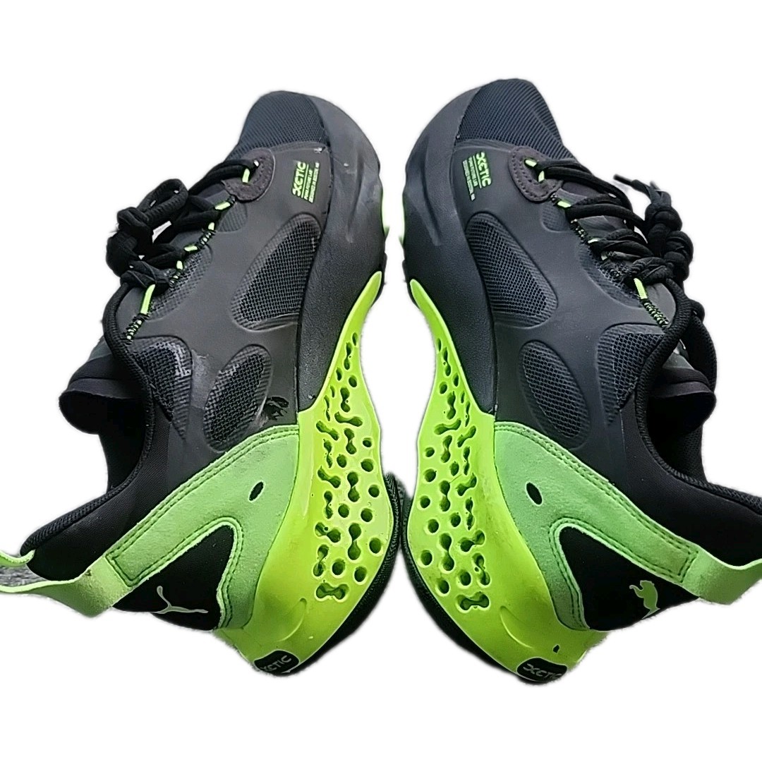 Puma Xetic Halflife The Matrix Sneakers Collab Size 10 Mens Black Electric Green Puma Xetic Halflife The Matrix Men main image 4