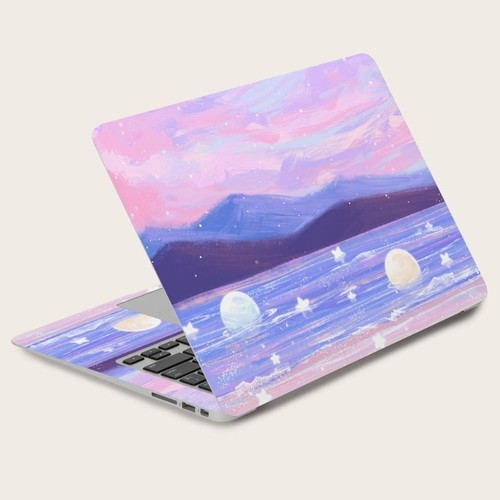 A+C Side 15inch Laptop Stickers Skins DIY Ultrabook Decorate Decal Universal - Afbeelding 7 van 15
