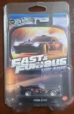 Hot Wheels Silver Series Fast  Furious Villains Honda S2000 W/protector