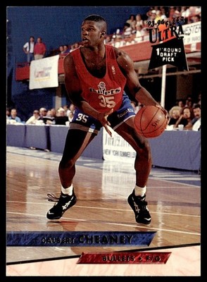 1993-94 Ultra Calbert Cheaney Rookie Washington Bullets #193