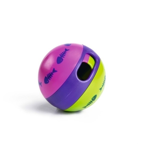 beeztees Catrino Snackball FüR Katzen Denkspiel Katzenspielzeug Futterball Neu-image