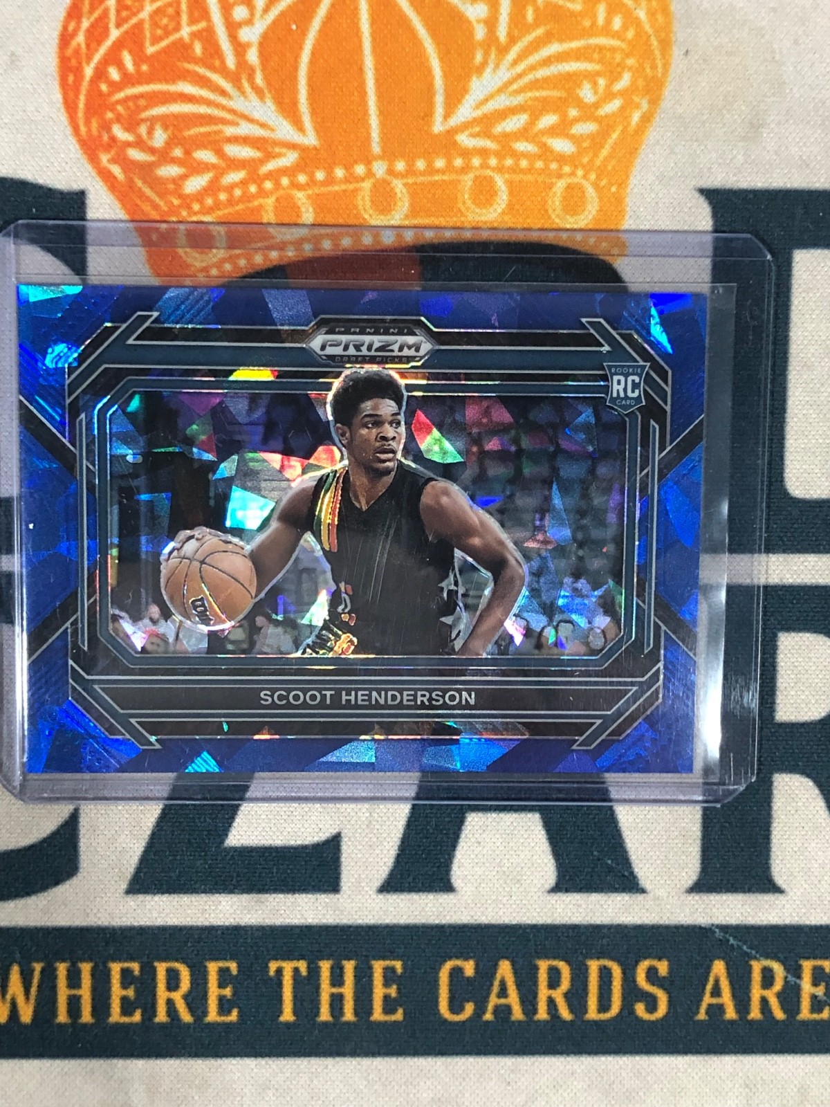 2023 Panini Prizm Draft Picks SCOOT HENDERSON Rookie RC Blue Ice Prizm /99