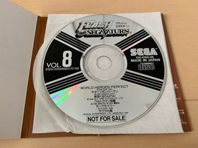 Flash Sega Saturn Vol.8 Demo Collection Used Opened Non-sale