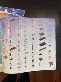 LEGO Toy Story 2 7594 Woody's Roundup! Missing A Few Pieces W/ Manual & Minifigu