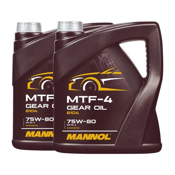 Mannol MTF-4 75W-80 GL-4 GetriebeöL, API GL-4, BMW MTF LT-1, 2X4 Liter-image