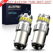 1157 7528 Led Tail Brake Stop Reverse Parking Turn Signal Light Bulb Super White