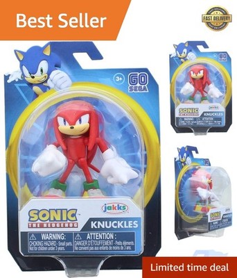 Collectible 2.5-Inch Sonic the Hedgehog Knuckles Action Figure for Kids
