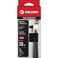  2 -VELCRO Brand 2 In. x 4 Ft. Black Industrial Strength Hook  Loop Roll