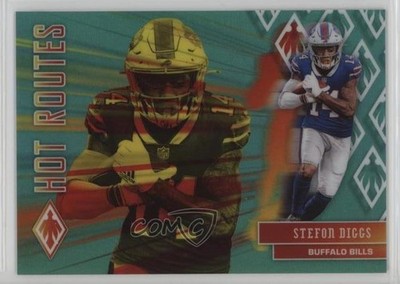 2020 Panini Phoenix Hot Routes Teal 49/175 Stefon Diggs #29 13c1
