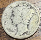 1923 10C Mercury Dime