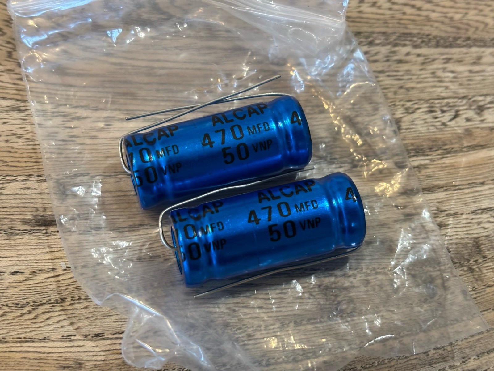 Alcap 2 x 470uf 470MFD 50V Alcap Bipolar Axial Electrolytic Capacitor | eBay UK
