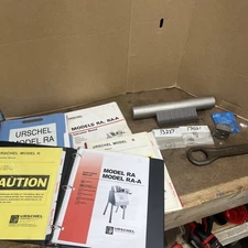 Urschel Model RA, RA-A, Model R Manuals And Parts 18115, 19252, 48293 USA