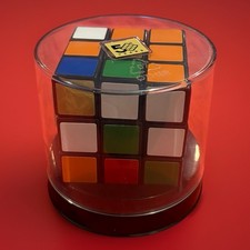 Special Retro 50th Anniversary Edition Rubik  s Cube. Gold Top. 3x3