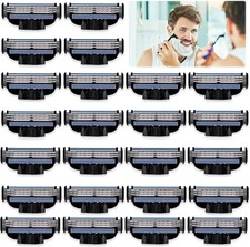 Lame Lamette Compatibili con Gilette Mach 3 Acciaio Inox – 8/16/24/32/48 Pezzi