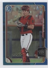 2015 Bowman Chrome Prospects Blue Refractor 19/150 Jose Queliz #BCP2 11pj