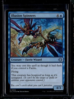 Illusion Spinners - 55 - Foil - ECL - NM - MTG Magic the Gathering