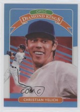 2020 Donruss Optic Retail Carolina Blue & White Prizm Christian Yelich #5 01nl